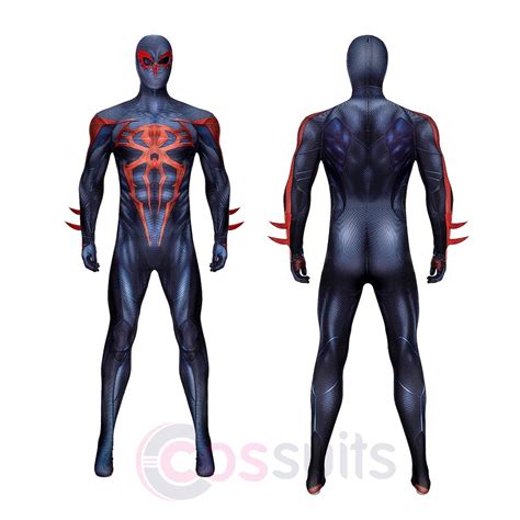 Spiderman 2099 Cosplay Costumes V2 Edition Cossuits