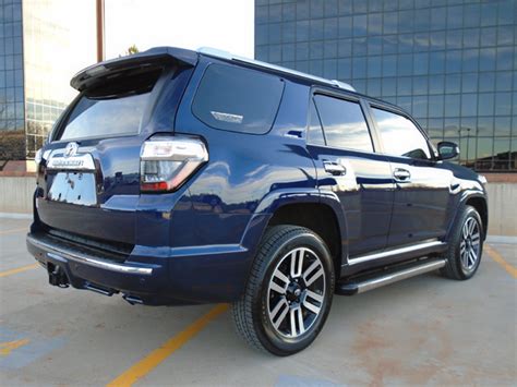 2017 Toyota 4runner Limited Edition 4wd Blue Leather Sunroof Dvd Tow