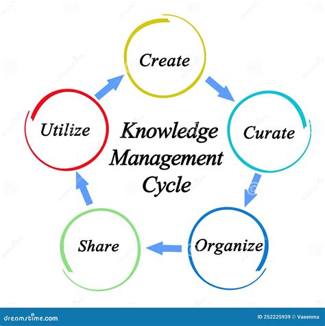 Knowledge Management Process Stock Image 85605229