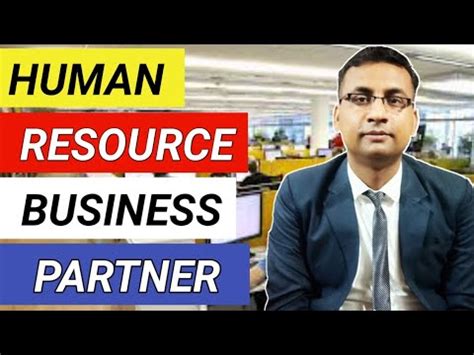 HRBP Roles And Responsibilities Human Resource Business Partner Job