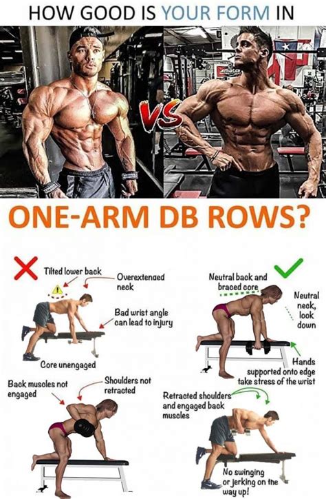 How To One Arm Dumbbell Row Guide Tips