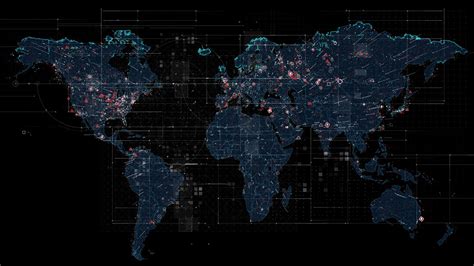 Digital World Map Youtube