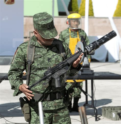 A Royal Marine Commando With A Ks 1 Rifle L403a1 This Rifle