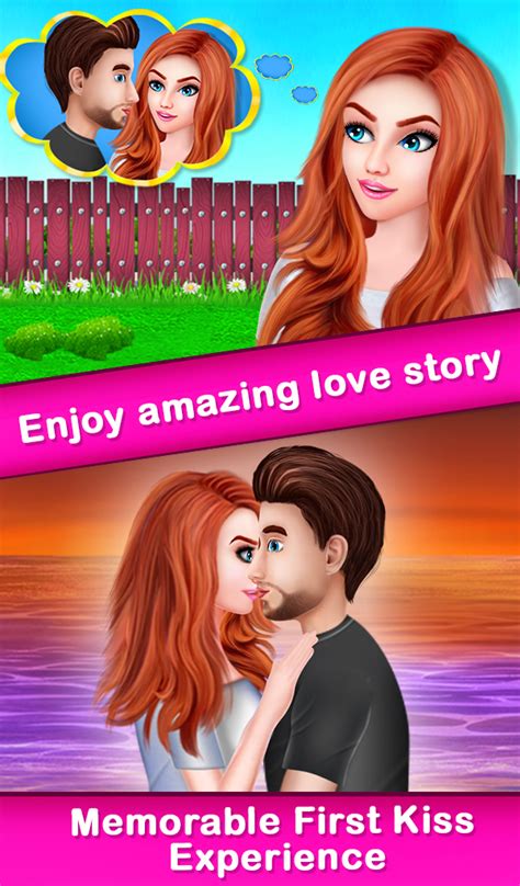 My First Love Kiss Story Cute Love Affair Game