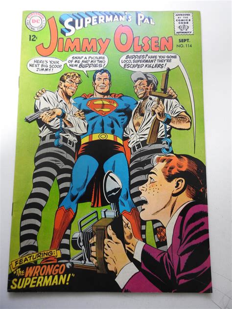 Superman S Pal Jimmy Olsen Comic Books Silver Age Dc