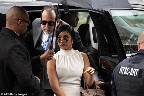 Cardi Rocks A 16000 Outfit To Court As She Rejects Plea Deal In Strip