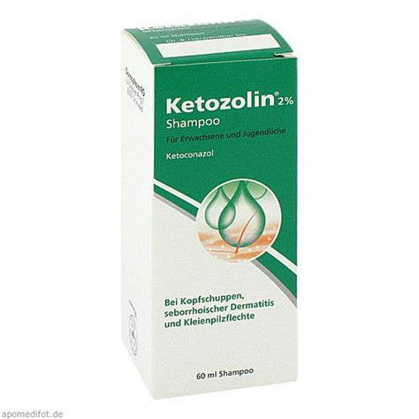 Ketozolin 2 Shampoo 60 Ml Omp Apotheke