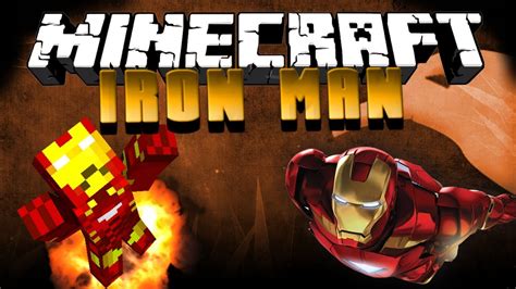 Iron Man Mod 145 Minecraft Super Hero Mod Showcase