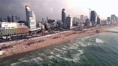 Banana beach and jaffa port are worth checking out if an activity is on the agenda, while those wishing to experience the area's natural beauty can explore gordon beach and frishman beach. TLV | Gordon Beach Tel Aviv | 4k Drone - YouTube