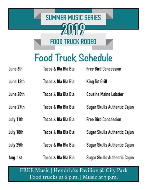 Food Truck Schedule Simpsonville Safi
