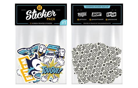 Le Sticker Pack 1 On Behance