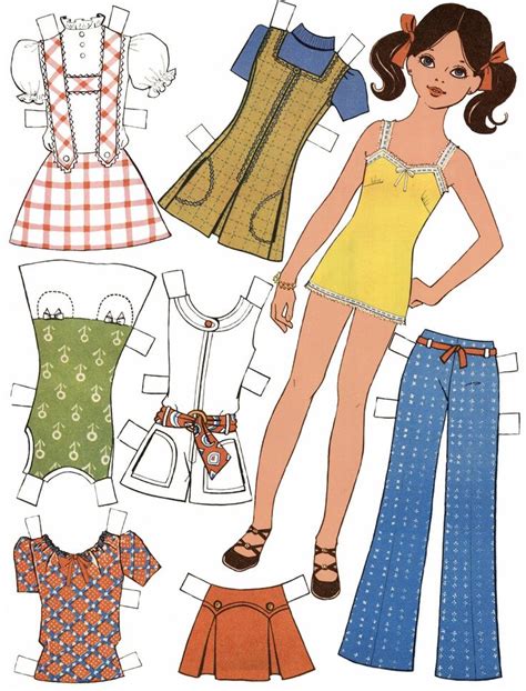 Pabernukud Paper Dolls Paper Dolls Clothing Vintage Paper Dolls