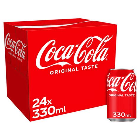 Coca Cola Original Taste 24 X 330ml 12 24 Packs Iceland Foods