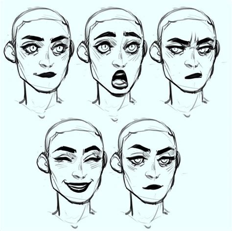 Face Drawing Reference Free Download On Clipartmag