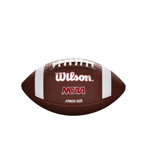 Wilson Ncaa Red Zone Composite Football Junior Size Ages 9 12