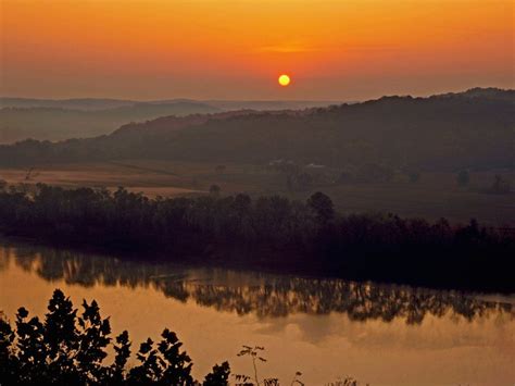 Obannon Woods State Park At Sunrise Indiana State Parks Free