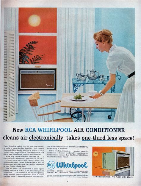 Contact supplier request a quote. RCA Whirlpool Air Conditioner ad from the May 13, 1957 ...