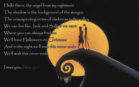 Jack And Sally Love Quotes Quotesgram