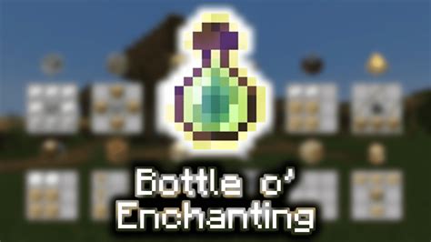 Bottle O Enchanting Wiki Guide 9minecraftnet