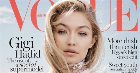 Daily Delight Gigi Hadid For Vogue Australia