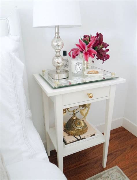 Diy Ikea Hack Nightstand Modern Minimal Glam Apartment Decor