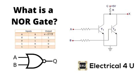 3 Input Nor Gate Circuit Diagram