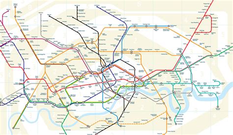 London Tube Map Overlay