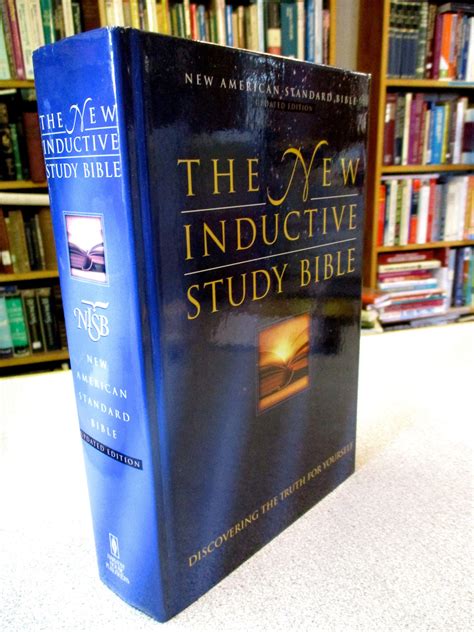 Nasb The New Inductive Study Bible 1995 Update Edition Harvest Etsy
