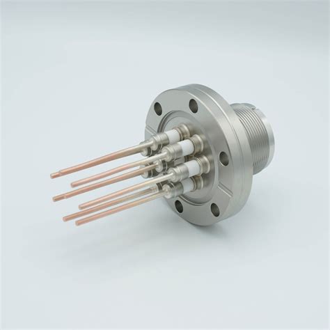 Ms High Current Series Multipin Feedthrough 8 Pins 700 Volts 23 Amps Per Pin 0 094 Copper