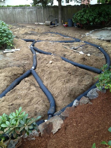 French Drain Install Yelp Backyard Drainage Landscape Drainage Lawn And Landscape House