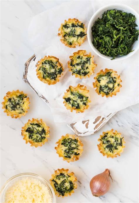 These Simple And Adorable Mini Spinach Quiche Will Be The Star Of Your