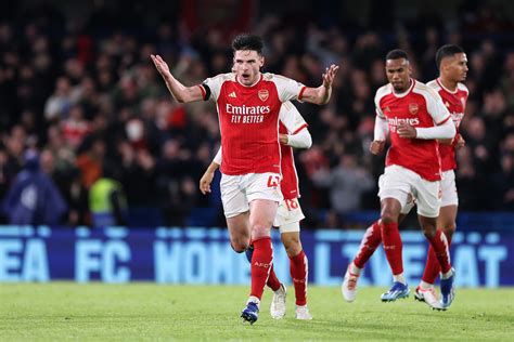 Chelsea 2 2 Arsenal Late Goals From Declan Rice And Leandro Trossard