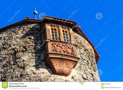 Castle Ronneburg In Hesse Germany Stock Image Image Of Hesse Clouds
