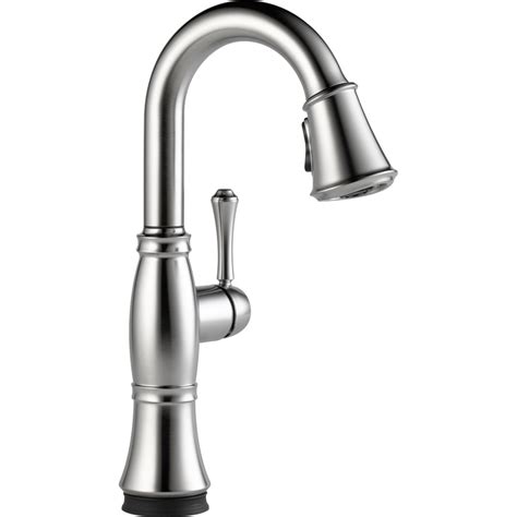 Simply touch anywhere on the spout or handle with your wrist or forearm to start and stop the flow of water. Delta Touch2o Kitchen Faucet Troubleshooting