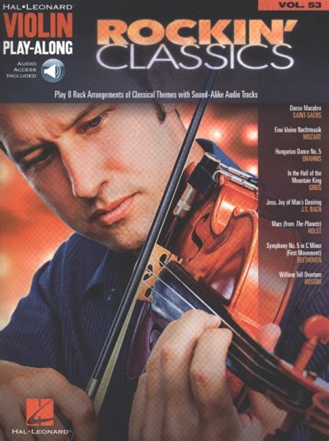 Violin Play Along Volume 53 Rockin Classics In De Stretta