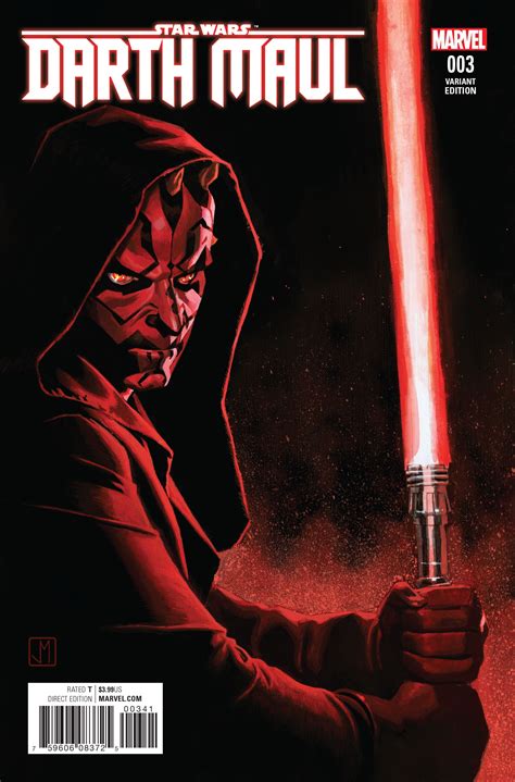 Star Wars Darth Maul 3 Shalvey Cover Fresh Comics