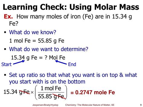 A cube of iron (cp = 0.450 j/g•°c) with a mass of 55.8 g is heated from 25.0°c to 49.0°c. PPT - Chapter 4: The Mole and Stoichiometry PowerPoint ...