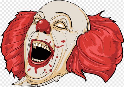 Pennywise Illustration 2016 Clown Sightings Evil Clown Horror Clown