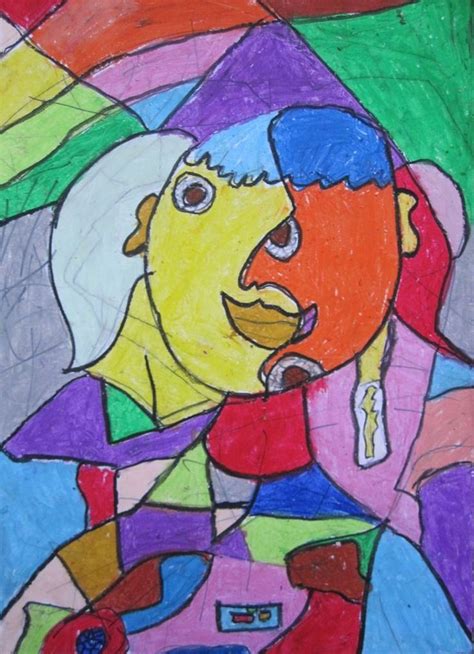Picasso Self Portraits For Kids Picasso Art Art Lessons Elementary