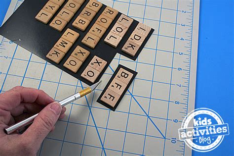 Scrabble Tile Craft ~ Acronym Magnets Kids Activities Blog