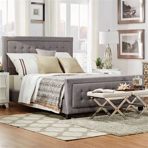 The wooden headboards are the most valuable attachments to your bed frame. Bellevista Square Button-tufted Upholstered Platform Bed ...