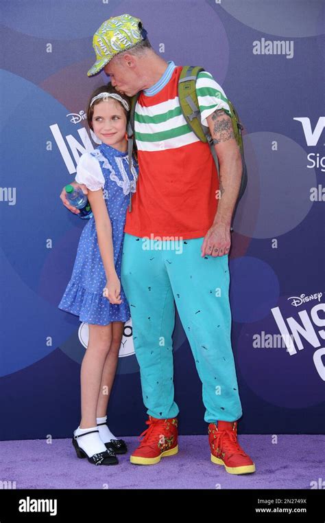 Musician Flea And Daughter Sunny Bebop Balzary Arrive At The La
