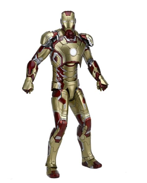 Discontinued Iron Man 3 14 Scale Action Figure Iron Man Mark 42