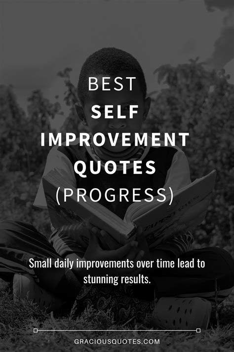 42 Best Self Improvement Quotes Progress