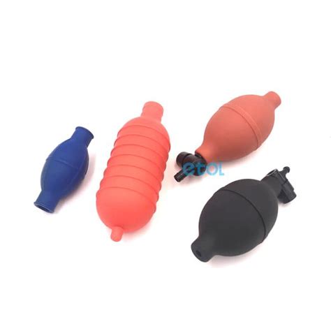Rubber Squeeze Bulb Pump Silicone Suction Bulbs Etol