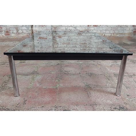 Frank gehry for knoll international icing coffee table 1998 original marked. Le Corbusier for Cassina Vintage Rectangular Glass Top ...