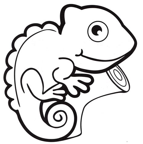 Lizard Coloring Pages to download and print for free