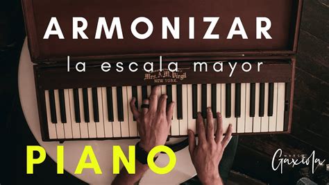 Como Armonizar La Escala Mayor Tutorial Piano Youtube