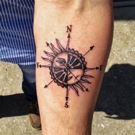 125 Best Compass Tattoos For Men Cool Design Ideas 2021 Tattoos
