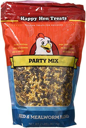 Happy Hen Treats Party Mix Mealworm And Oats 2 Pound Retuel